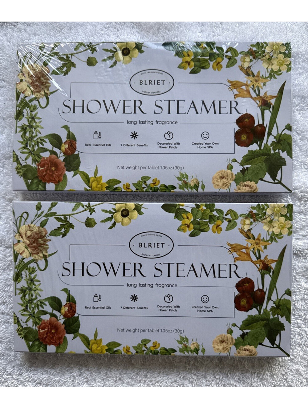 Blreit Shower Steamers Aromatherapy 8-Pack Gift Pack ***LOT OF 2***